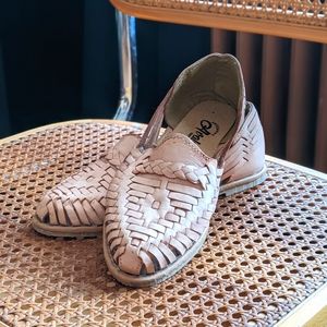 Genuine Leather Huarache Sandals